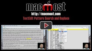 TextEdit Pattern Search and Replace 1563 [upl. by Phelan]