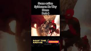 Spiderman no way home scene action filmaction film filmkeren movie alurfilm filmmovie marvel [upl. by Thane221]