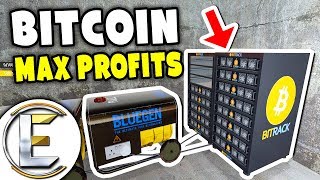 Bitcoin Mining Max Profits  Gmod DarkRP Bitcoin Miner And Holding Players Hostage [upl. by Keisling]