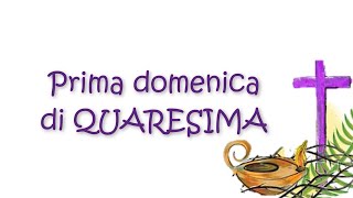 PRIMA DOMENICA DI QUARESIMA IL QUARESIMA QUIZ [upl. by Naujal2]